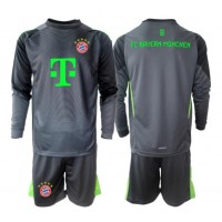 Fotballdrakt Barn Bayern Munich Keeper Bortedraktsett 2025-26 Langermet (+ Korte bukser)